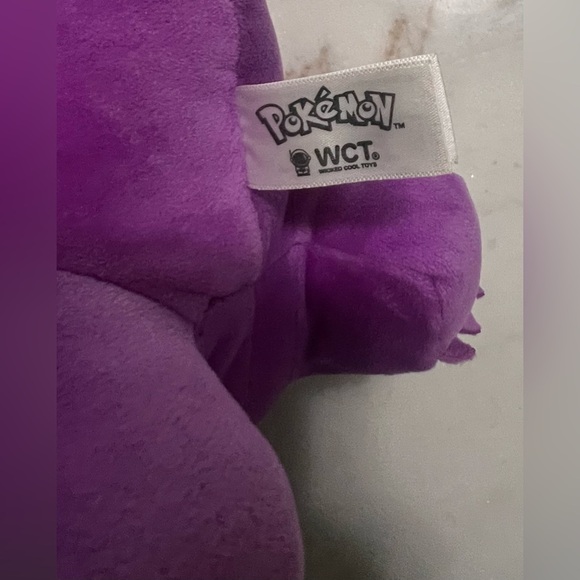 Pokémon Gengar Plush by WCT Wicked Cool Toys Purple Ghost 12" Nintendo - Picture 4 of 6